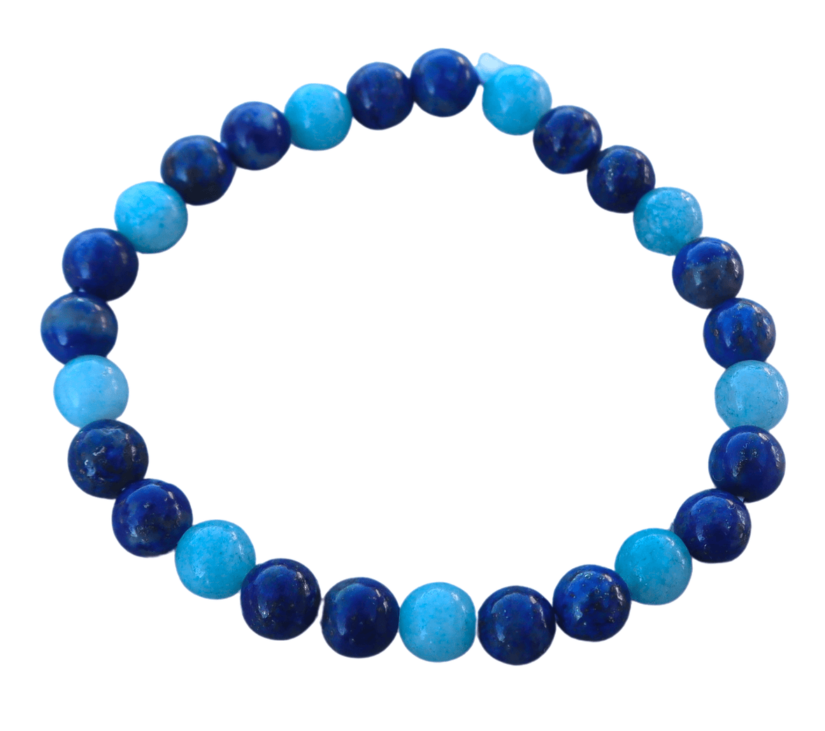 Bracelet Lapis Lazuli et Aigue Marine