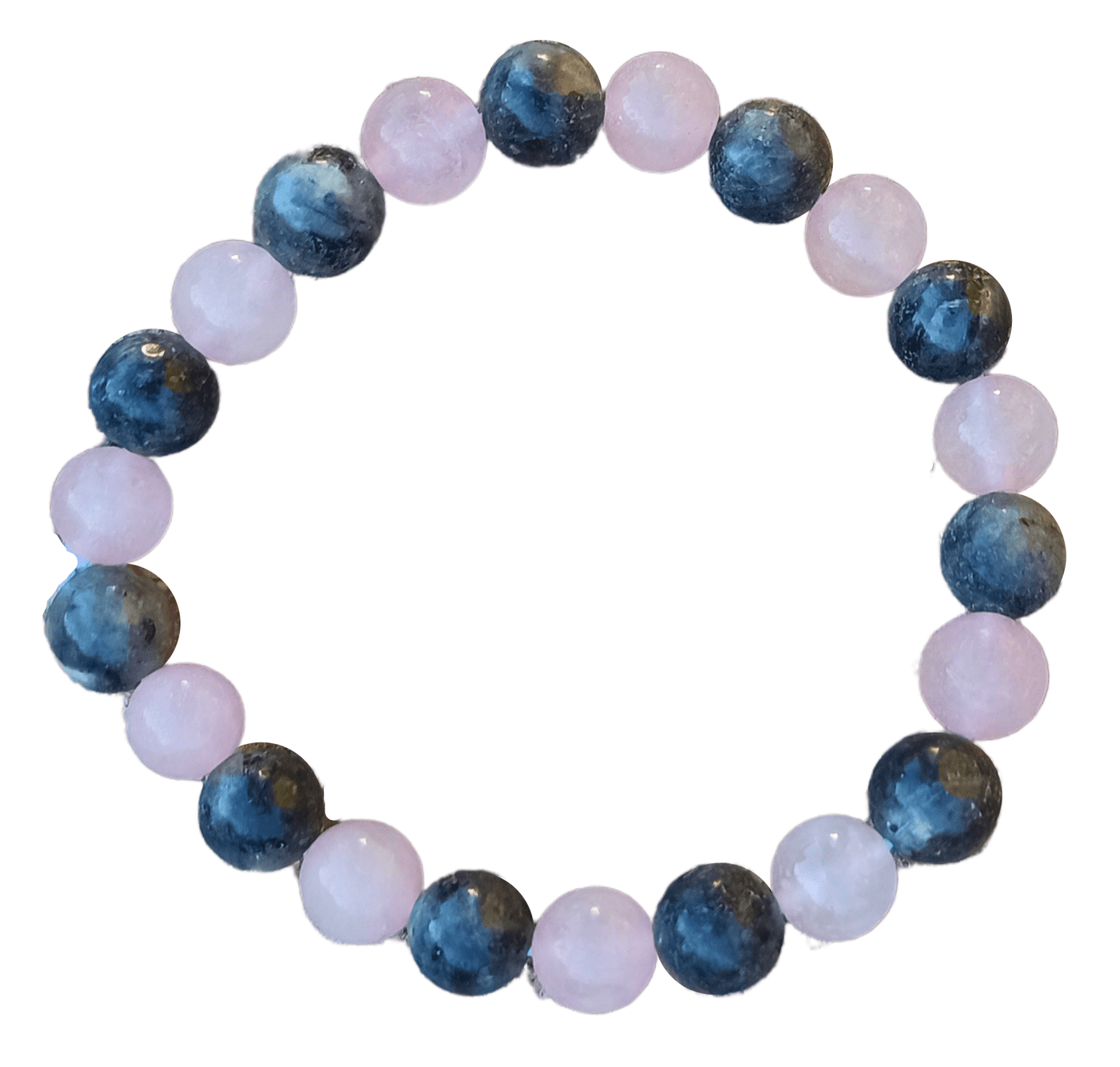 Bracelet Quartz Rose et Labradorite